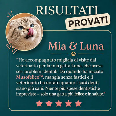 MusoFelice™ - Formula Dentale Avanzata